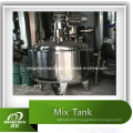 Réservoir de mélange de chauffage à vapeur en acier inoxydable de qualité alimentaire (homologué par CE)